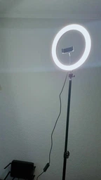 Кільцева лампа RGB.Штатив, тримач для телефону, пульт . Лампа бьюті, лампа блогера ,для стріму. студійне світло. (RGB33cmSht) фото від покупців 9