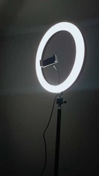 Кільцева лампа RGB.Штатив, тримач для телефону, пульт . Лампа бьюті, лампа блогера ,для стріму. студійне світло. (RGB33cmSht) фото від покупців 7