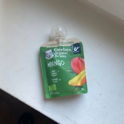 Пюре фруктове Gerber Organic Манго для дітей із 6 місяців 80 г (8445290167132) фото від покупців 1