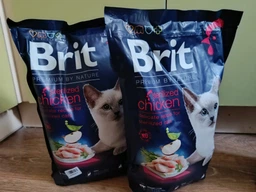 Сухий корм Brit Premium Cat by Nature Sterilised для стерилізованих котів, з куркою, 1500 г (1111167477) фото от покупателей 2
