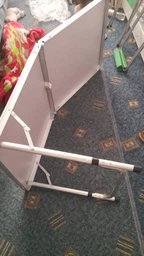 Раскладной стол чемодан с 4 стульями Ason Folding Table для пикника рыбалки дачи 120х60 см Синий (63026B) фото от покупателей 4