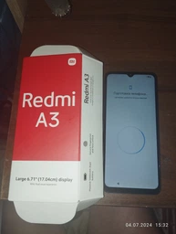 Мобильный телефон Xiaomi Redmi A3 4/128GB Midnight Black (1025331)