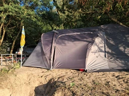 Намет-палатка двошарова 6-х місна LION Сamping 6050 колір сірий фото від покупців 4
