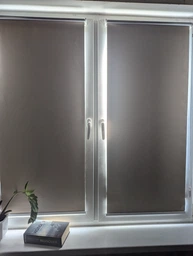 Рулонна штора термо 060 блекаут DecoSharm 54x170 см Помаранчевий