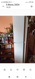 Пенал - шкаф в ванную напольный VAN MEBLES Мира 30х30 см правосторонний белый фото от покупателей 4