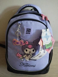 Рюкзак шкільний Kite Kuromi 38x28x16 см Бузковий (HK24-700M) фото від покупців 2