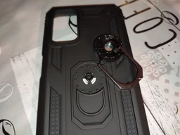 Чохол Shield для Xiaomi Redmi 9T захисний бампер з підставкою Red фото від покупців 1