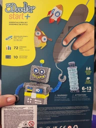 Набор Эко пластика PLA 3D-PEN filament PLA20LED для 3D-ручки 1.75 мм / 20 метров (2 цвета по 10м (светится в темноте))