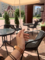 Mеталлический ремешок Миланская Петля Milano Jobs Xiaomi Mi Band 6/5/4/3 золото (mrk3064) фото от покупателей 8