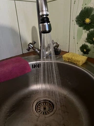 Насадка на кран для економії води Аератор поворотний для кухні ванни два режими WaterJX AJ-1199