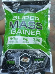 Гейнер для набора массы Powerful Progress Super Mass Gainer 2 кг Лесные ягоды (4820241840595) фото от покупателей 9