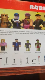 Набор коллекционных фигурок Роблокс Атака зомби с аксессуарами Roblox Zombi(JL 18521) фото от покупателей 2