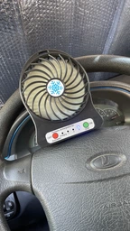 Настольный вентилятор Portable Fan белый (FMV148) фото от покупателей 16