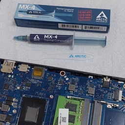 Термопаста для процессора и видеокарты ARCTIC MX-4 4 г (ACTCP00002B) Темно-синий фото от покупателей 2