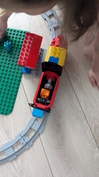 Конструктор LEGO DUPLO Town Поїзд на паровій тязі 59 деталей (10874) (5702016117264) фото від покупців 2
