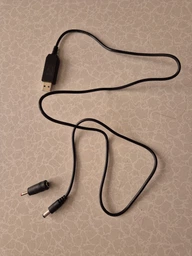 Кабель для роутера от повербанка – DC 5.5x2.1 мм 9V до 3A PD, шнур питания USB для Wi-Fi роутера, модема, маршрутизатора, ONU GPON EPON, медиаконвертера, камеры, переходник Type-C DC 9В, кабель от powerbank для интернета без света 1м (CDC09)