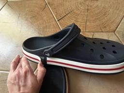 Мужские кроксы Crocs Bayaband Clog 205089-066 41-42 (M8/W10) 26 см Black/White (8873506200302) фото от покупателей 1
