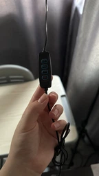 Кільцева лампа Лампа для візажиста зі штативом HX-26 cм фото від покупців 3