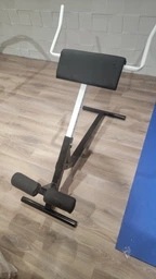 Тренажер для гиперэкстензии 50х50 мм Черный Hardcore GYM (А175-В1-Ч) фото от покупателей 1