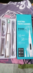Электрическая ультразвуковая зубная щетка скалер Electric Teeth Cleaner для удаления камней отбеливание зубов белая
