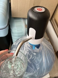 Электрическая помпа Water Dispenser для воды под бутыль, Белый, Автоматический дозатор для воды, Насос для воды фото от покупателей 17