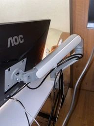 Настільне кріплення для монітора OfficePro MA421S 17-32" Silver фото від покупців 2