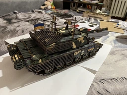 Деревянный 3D Пазл-Конструктор 58 см / 1052 шт “Танк CHALLENGER 2” (04107) THEGRAVIX фото от покупателей 1
