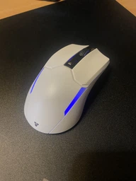 Миша Wireless Fantech WGC2 Venom II Vibe Бездротова ігрова комп'ютерна RGB підсвічування 2.4G з чутливістю 800-4000DPI Білий фото від покупців 3