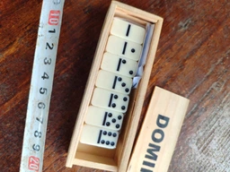 Класичне доміно настільна гра (18,5 x 6,5 x 4 см) Domino IG-2318 фото від покупців 3