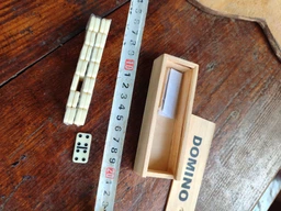 Класичне доміно настільна гра (18,5 x 6,5 x 4 см) Domino IG-2318 фото від покупців 2