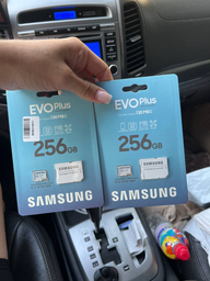 Карта памяти Samsung Evo Plus microSDXC 256GB UHS-I U3 V30 A2 + SD адаптер (MB-MC256KA/EU) фото от покупателей 1