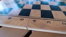 Набор Newt Set 3 в 1 Шахматы + нарды + шашки 40 x 40 см (NE-LG-12) фото от покупателей 4