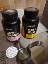 Комплект вітаміни Optimum Nutrition Opti-Men (90 таб) + Opti-Women (60 капс) (912553) фото від покупців 1