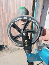 Большое колесо Best Scooter для самоката PU 200 мм Черный 1 шт (2635473)