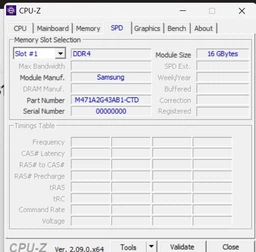 Ноутбучная оперативная память Samsung DDR4 16GB 2666MHz SO-DIMM 2Rx8 PC4-2666V (M471A2K43CB1-CTD) фото от покупателей 4