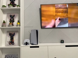 Зарядка для джойстика PS 5 Dobe Док Станция для PlayStation 5 PS 5 DualSense на 2 геймпада с LED подсветкой P5V Серый фото от покупателей 6