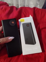 Павербанк 20000 mAh 22.5W Power Bank Baseus Adaman Портативный Аккумулятор Внешний Аккумулятор повербанк с быстрой зарядкой QC3.0+PD3.0 (PPAD000101) Черный фото от покупателей 13
