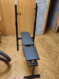 Скамья для жима со стойками та брусья Рома А563 Hardcore GYM фото от покупателей 1