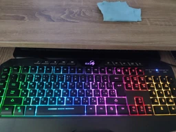 Клавиатура проводная Genius Scorpion K11 Pro RGB UKR USB Black (31310007406) фото от покупателей 3