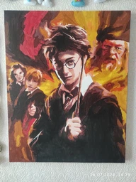 Картина по номерам Гарри Поттер 40х50 см Origami LW3100