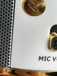 Бездротовий Bluetooth мікрофон для караоке, що змінює голос WSTER WS-858 Золотистий фото від покупців 1
