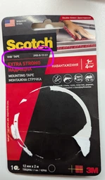 Двостороння акрилова клейка стрічка 3M Scotch VHB 5952 12 мм х 2 м, товщина: 1.1 мм Чорна (5952-12-2) фото від покупців 2