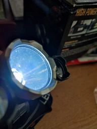 Ліхтарик налобний світлодіодний LED акумуляторний потужний вологостійкий ліхтар на голову 3 лампи для кемпінгу полювання риболовлі дачі фото від покупців 1