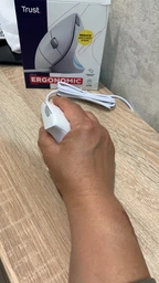 Мышка Trust Verto Ergonomic USB White (25133) фото от покупателей 3