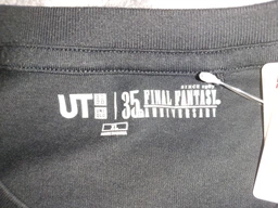 Футболка Uniqlo FINAL FANTASY ANNIVERSARY UT розмір S чорна (449089) фото от покупателей 3