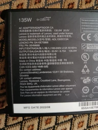 Кабель 135W Type-С/DC (10.0x6.0 мм) для зарядки ноутбуков Lenovo ThinkPad/Legion (2m) фото от покупателей 1