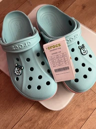 Кроксы Crocs Bayaband Clog Lavender 205089-530-M7/W9 39-40 24,6 см Лавандовые (205089-530) фото от покупателей 18