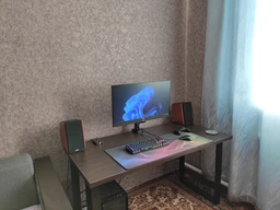 Письменный стол Ferrum-decor Драйв 750x1200x700 Черный металл ДСП Белый 32 мм (DRA211)