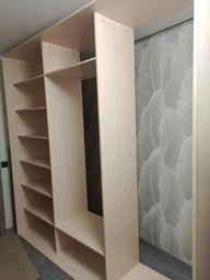Шафа-купе тридверна Roko 239.2x242x60 см ДСП + Дзеркало Дуб сонома (20200024489) фото від покупців 5