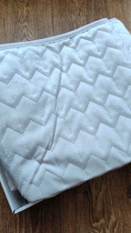Покривало двостороннє Руно VeLour Перлинне 220 х 240 см (330.55_Ice)